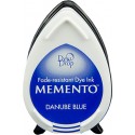 Tampón de tinta Memento Dew Drop Danube Blue de Tsukineko