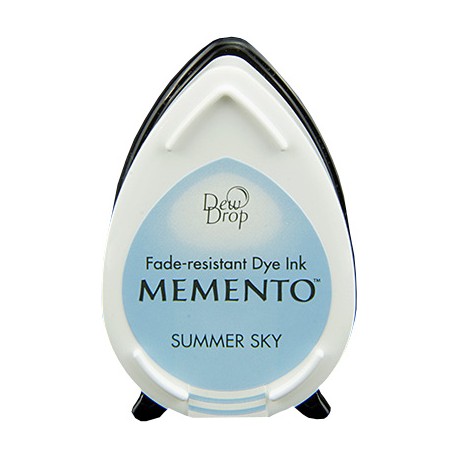 Tampón de tinta Memento Dew Drop Summer Sky de Tsukineko