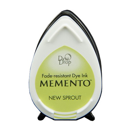 Tampón de tinta Memento Dew Drop New Sprout de Tsukineko