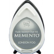 Tampón de tinta Memento Dew Drop London Fog de Tsukineko