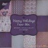 Happy Holidays Paper Pad 30x30