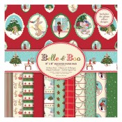 Belle & Boo Christmas Paper Pack 20x20
