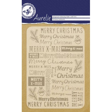 Carpeta de Relieve - Christmas Sentiments Carpeta de Relieve - Christmas Sentiments