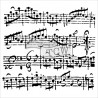 Template 12x12" - Sheet Music