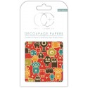 Papeles decoupage Little Robots