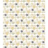  	Precioso papel para la técnica del decoupage de la marca Craft Consortium. Modelo:  White stars