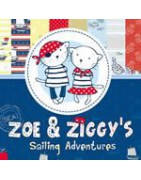 Colección scrapbooking Zoe and Ziggy's Sailing Adventures